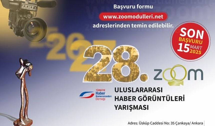 28. Zoom Uluslararası Haber Görüntüleri Yarışması’nda Gündem Gazze