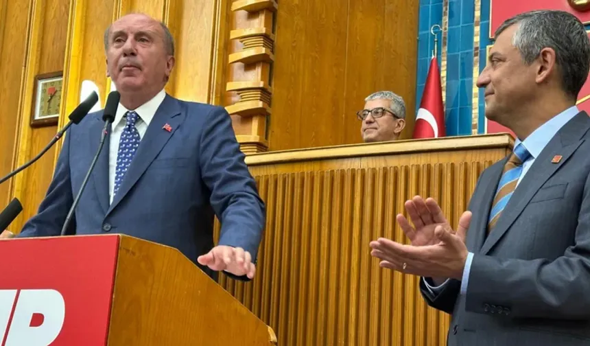 Muharrem İnce CHP’ye Geri Döndü: “Bu Bir Kucaklaşmadır”