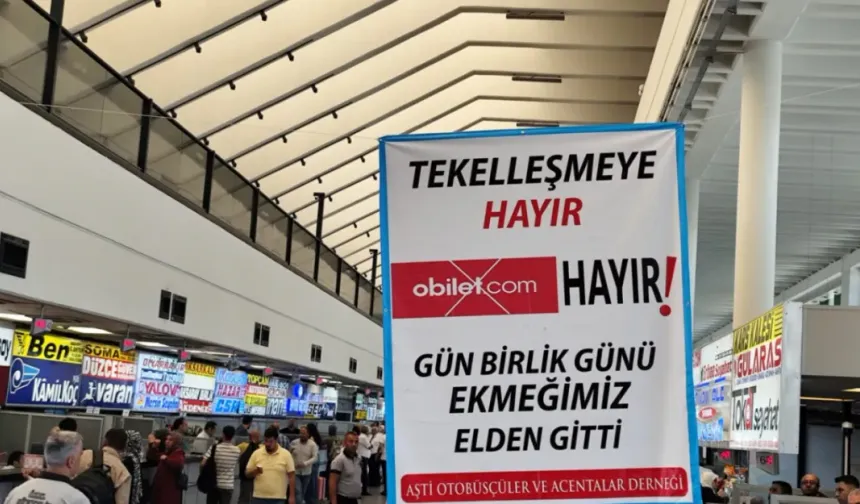 Otobüs firmalarından eylem: "Otobüsçünün ekmeğiyle oynanıyor"