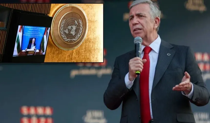 Mansur Yavaş’tan dünya liderlerine Filistin çağrısı