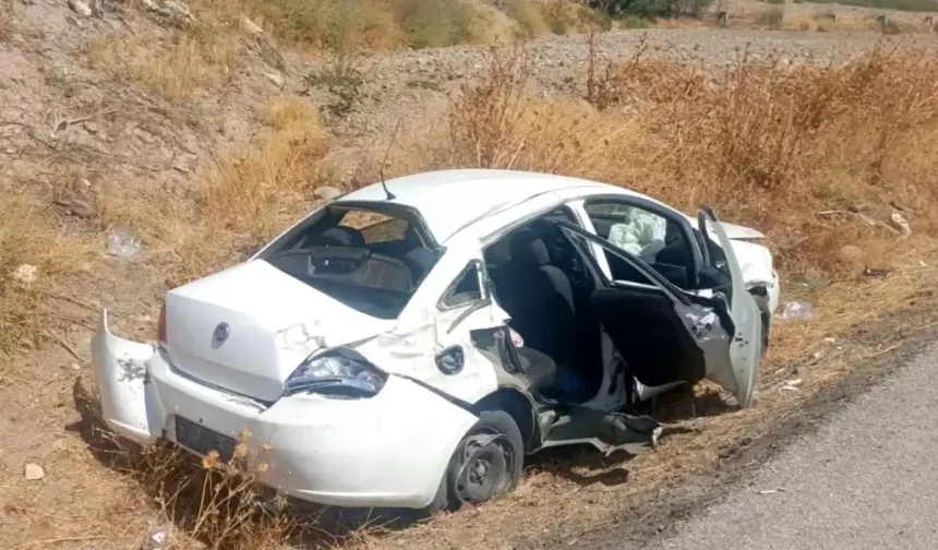 Ankara Beypazarı’nda araç takla attı: 4 yaralı