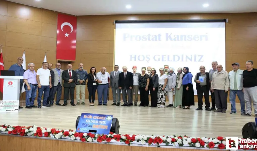 Keçiören’de prostat kanserine karşı farkındalık semineri