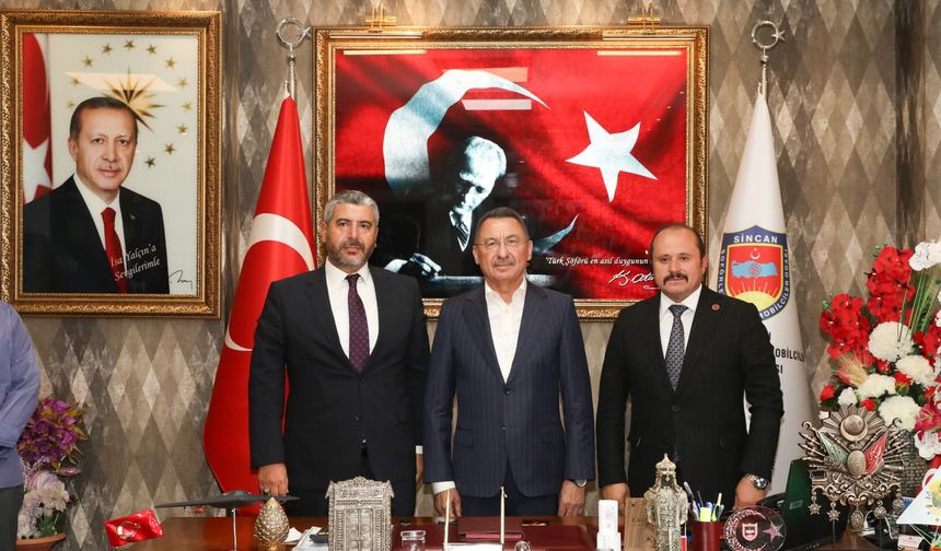 Fuat Oktay’dan Sincan’da yoğun ziyaret programı