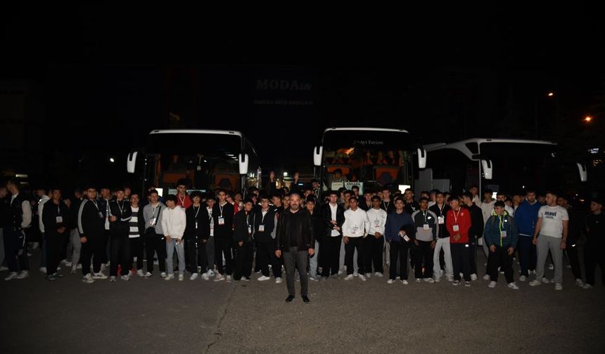 Pursaklar’da Gençlik Kampı heyecanı: Gençler Silifke yolcusu!