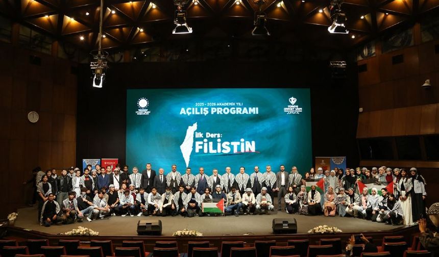 Türkiye Diyanet Vakfı’ndan “İlk Ders: Filistin” programı