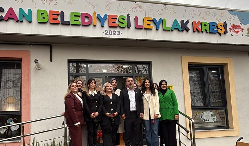 Sincan’da Öğretmenler Günü coşkusu: Başkan Ercan kreşleri tek tek gezdi