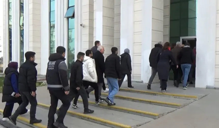 Ankara merkezli “change araç” operasyonu: 9 şüpheli gözaltına alındı