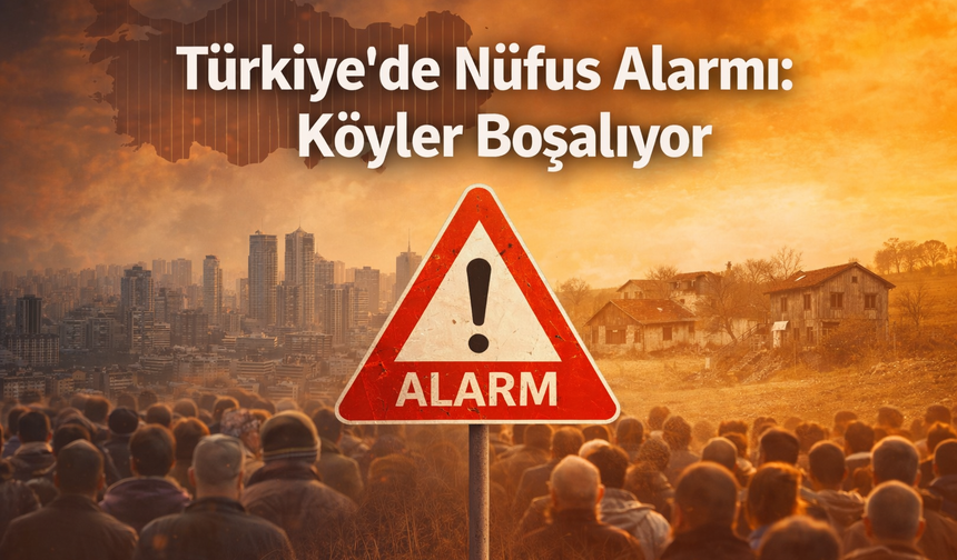 Türkiye’nin Nüfus Haritasında Köy Alarmı