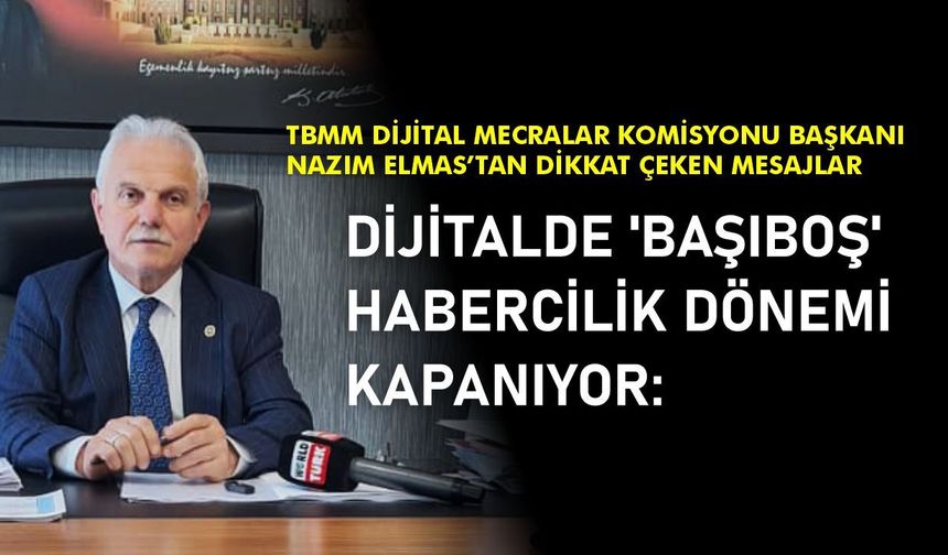 Dijitalde "Başıboş" habercilik dönemi kapanıyor: Meclis'ten kritik "standart" çıkışı!