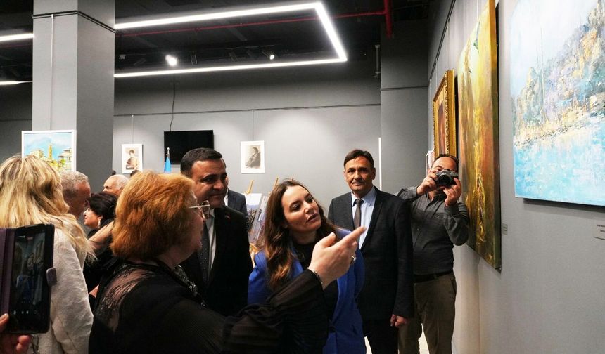 Ankara’da Azerbaycanlı ressamların sergi açılışı gerçekleştirildi