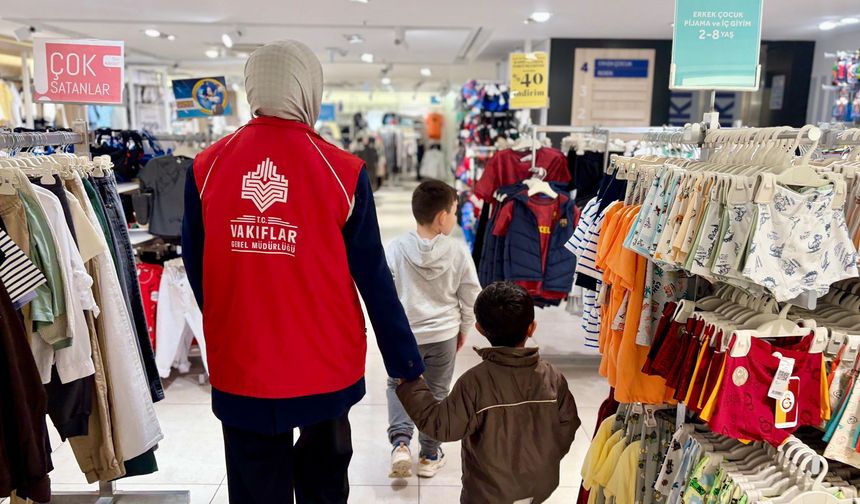 Ankara Vakıflar Bölge Müdürlüğünden Bayram Öncesi 1500 Çocuğa Destek