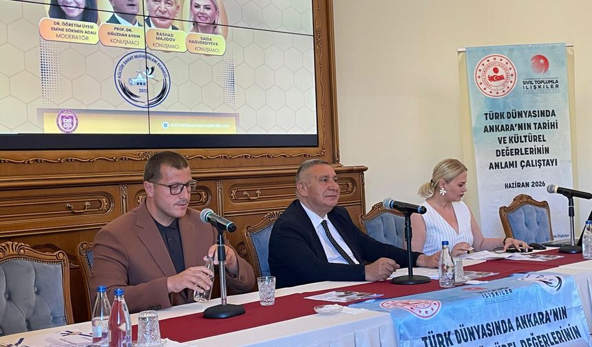ASBÜ’de Ankara’nın Türk Dünyasındaki Tarihi ve Kültürel Mirası Masaya Yatırıldı
