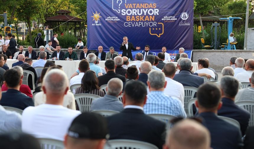 Sincan’da “Vatandaş Soruyor, Başkan Cevaplıyor” Buluşması: Mevlana Mahallesi’nde Yoğun Katılım