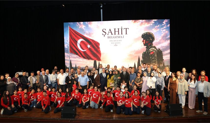 Mamak Şehitleriyle Yaşıyor projesi Şahit Belgeseli ile geleceğe iz bıraktı