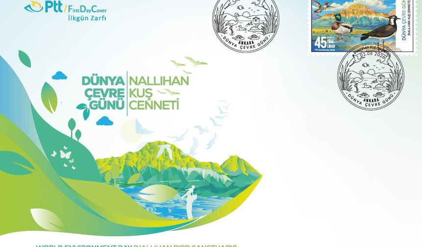 PTT’den Nallıhan Kuş Cenneti Temalı Anma Pulu