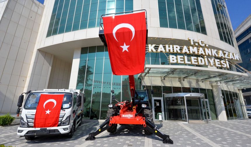 Kahramankazan Belediyesi Araç Filosunu Güçlendirmeye Devam Ediyor