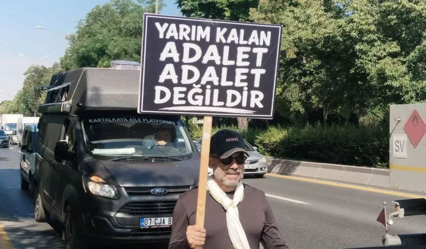 186 Kilometrelik Adalet Yürüyüşü Ulus'ta Tamamlandı