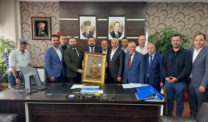 Çankırılı STK'lardan Keçiören Belediye Başkan Yardımcısı Mustafa Şen’e Ziyaret