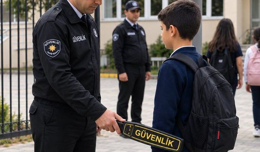 Okullarda Yeni Dönem Hazırlığı Başladı: " 81 ilde okullara 30 bin güvenlik görevlisi alınacak."