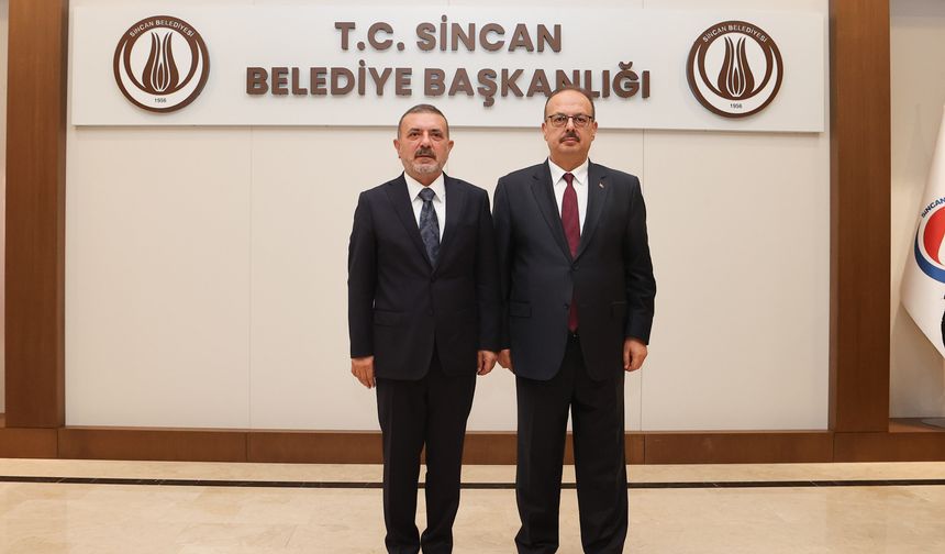 Ankara Valisi Yakup Canbolat'tan Sincan'a Ziyaret