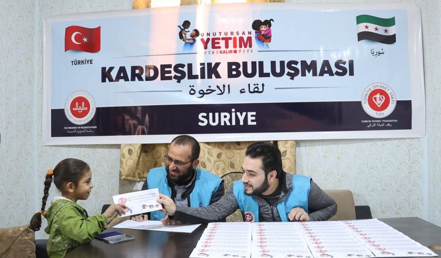 TDV 10 Bini Aşkın Yetime Düzenli Destek Sağlıyor