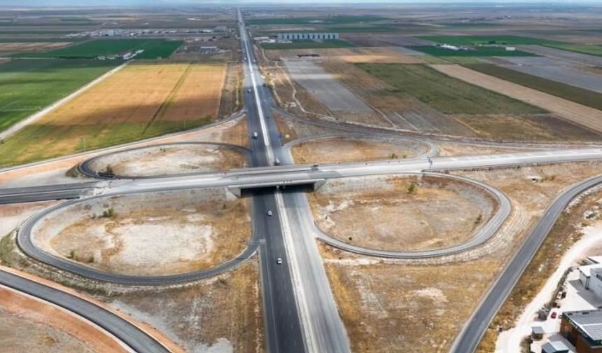 Konya Çevre Yolu ile Mevcut Kesim Arası Mesafa 24 Dakika Kısalıyor