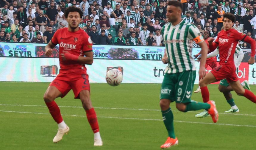 Gençlerbirliği Konyaspor deplasmanından puansız dönüyor. Maç sonucu: 2-0