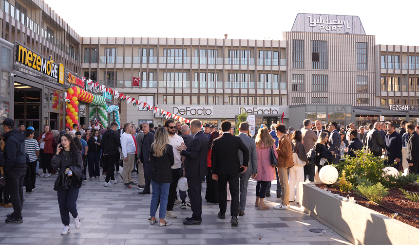 Gölbaşı’nın Yeni Buluşma Noktası Yıldırım Port Kapılarını Açtı