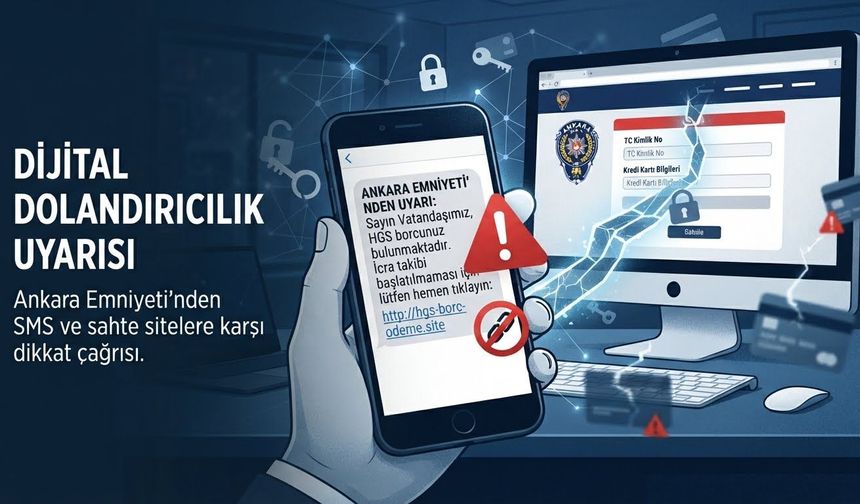 Ankara Emniytinden "Dijital Güvenlik Uyarısı" Geldi