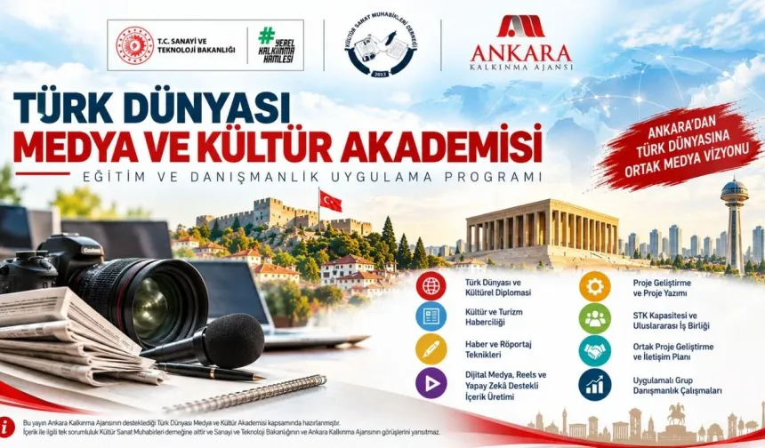 Geleneksel Habercilikten Dijital İçerik Üretimine: Türk Dünyası Medya Akademisi Başlıyor