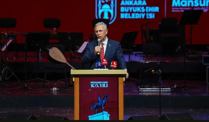 Mansur Yavaş’tan 103. Yıl Dönümü Mesajı: "Cumhuriyet'in Temelleri Bu Şehirde Atıldı"