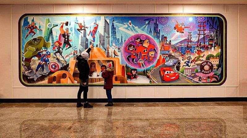 Disney sihirli tasarımlarıyla Türkiye’de Ankara Şehir Hastanesi’ni renklendiriyor…