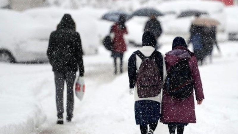 Çankırı’nın 5 ilçesinde eğitime kar engeli
