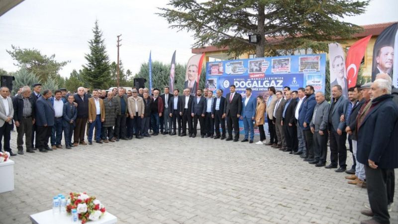 Kahramankazan’da 13 köy doğalgaza kavuştu