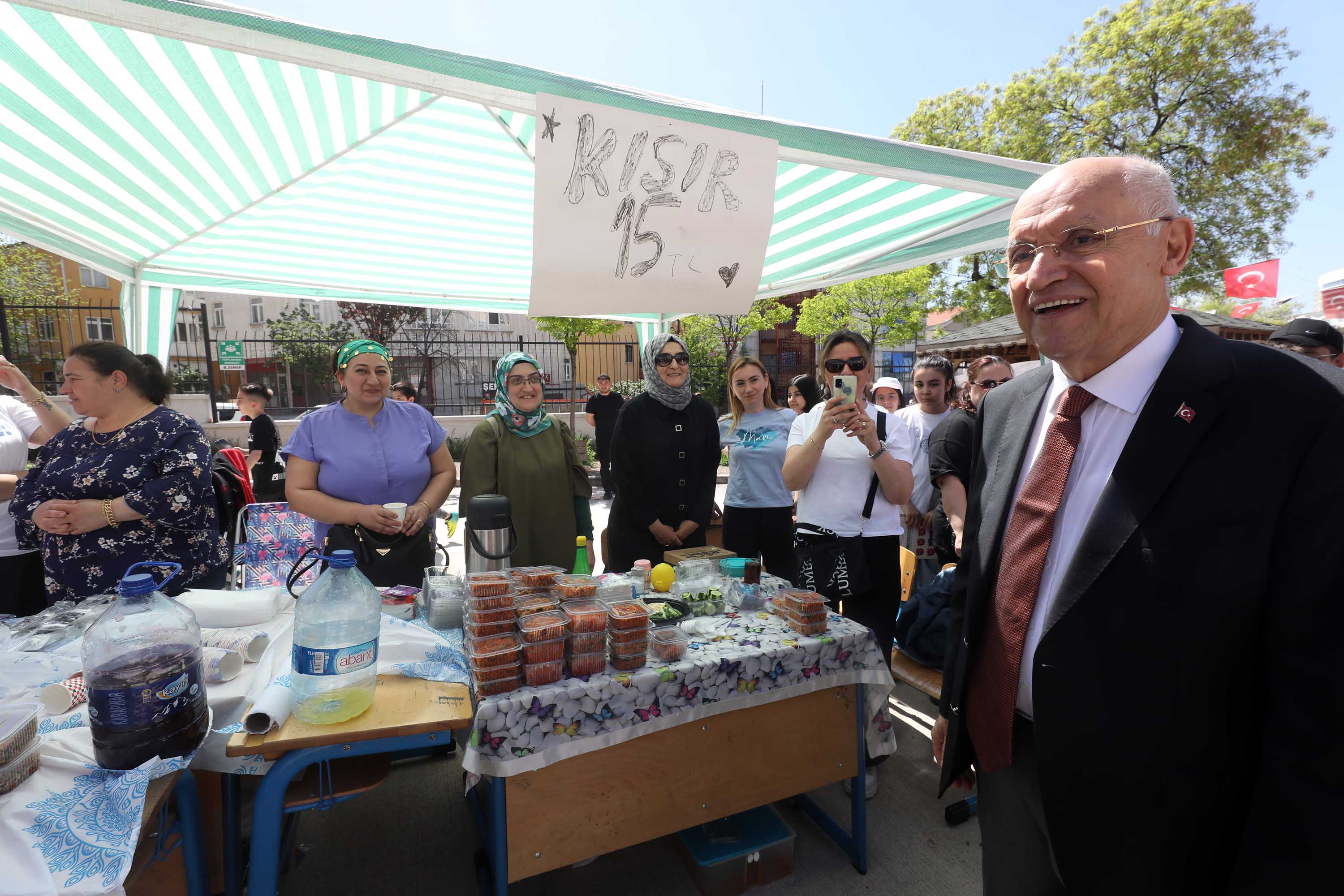 Başkan Yaşar Kermes Heyecanına Ortak Oldu