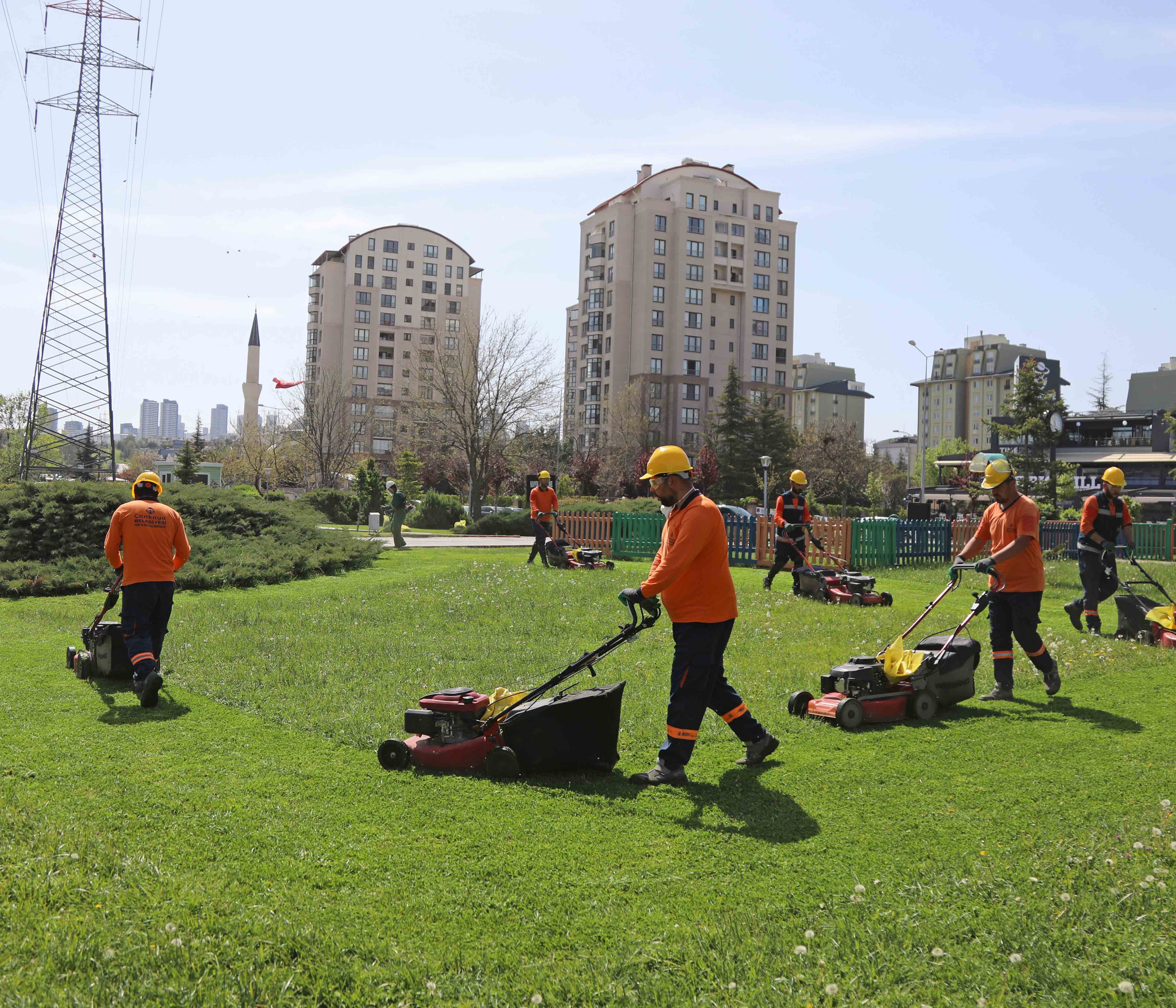 Park Çim Biçme-1