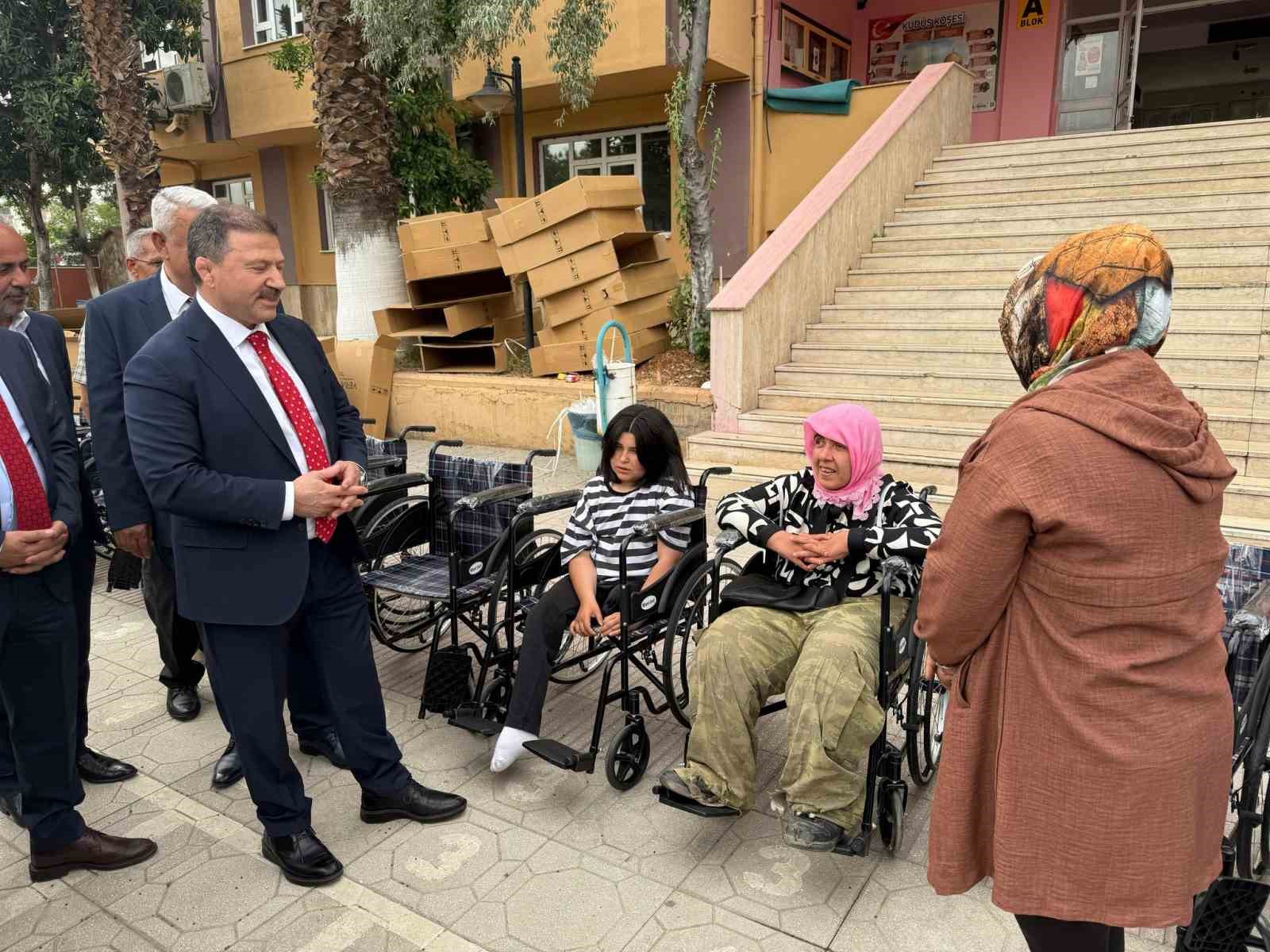 Tşof Genel Başkanı Mehmet Yiğiner Engelliler Haftası