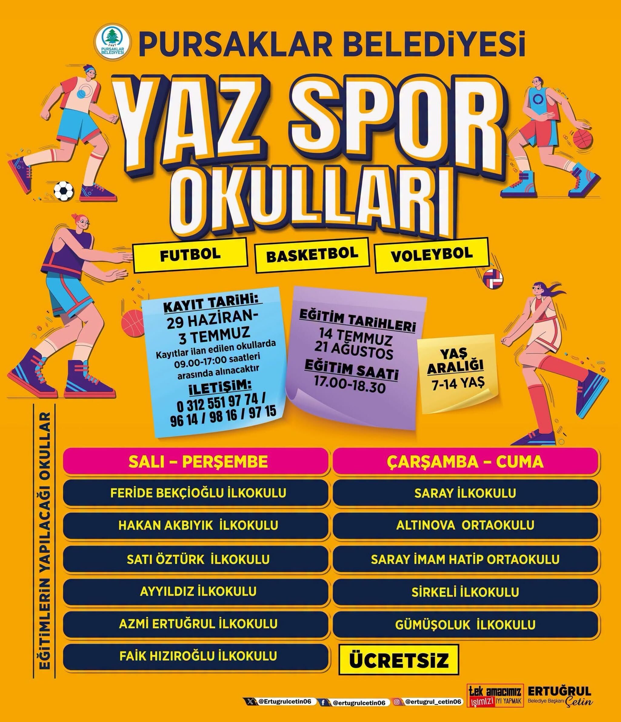 Pursaklar Yaz Spor Kayit