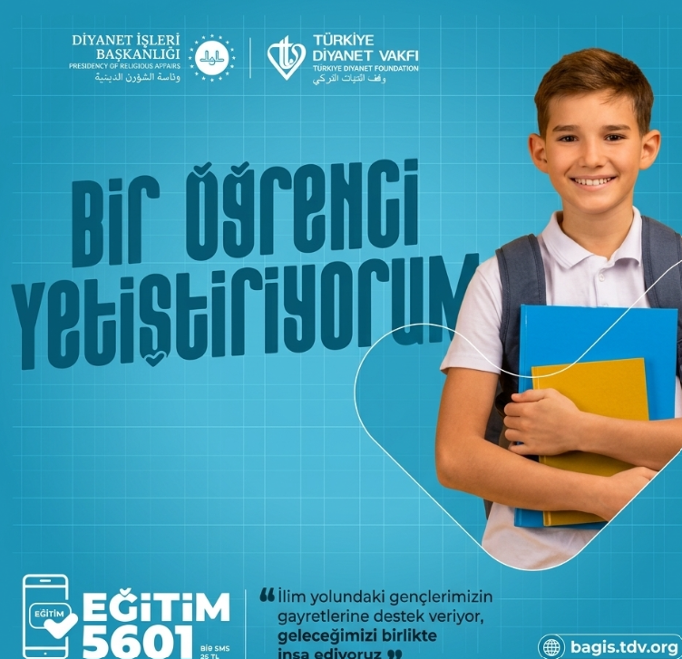 TDV, “Bir Öğrenci Yetiştiriyorum” Eğitim Bağış Kampanyası Başlattı