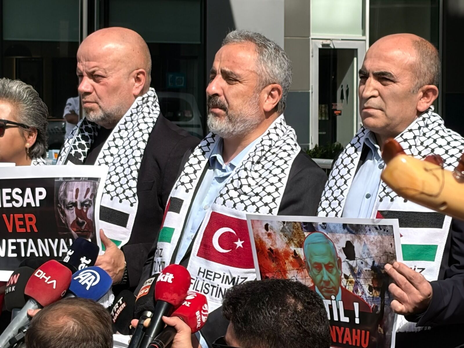 Türkiye Basın Federasyonu Netanyahu’yu Kınadı