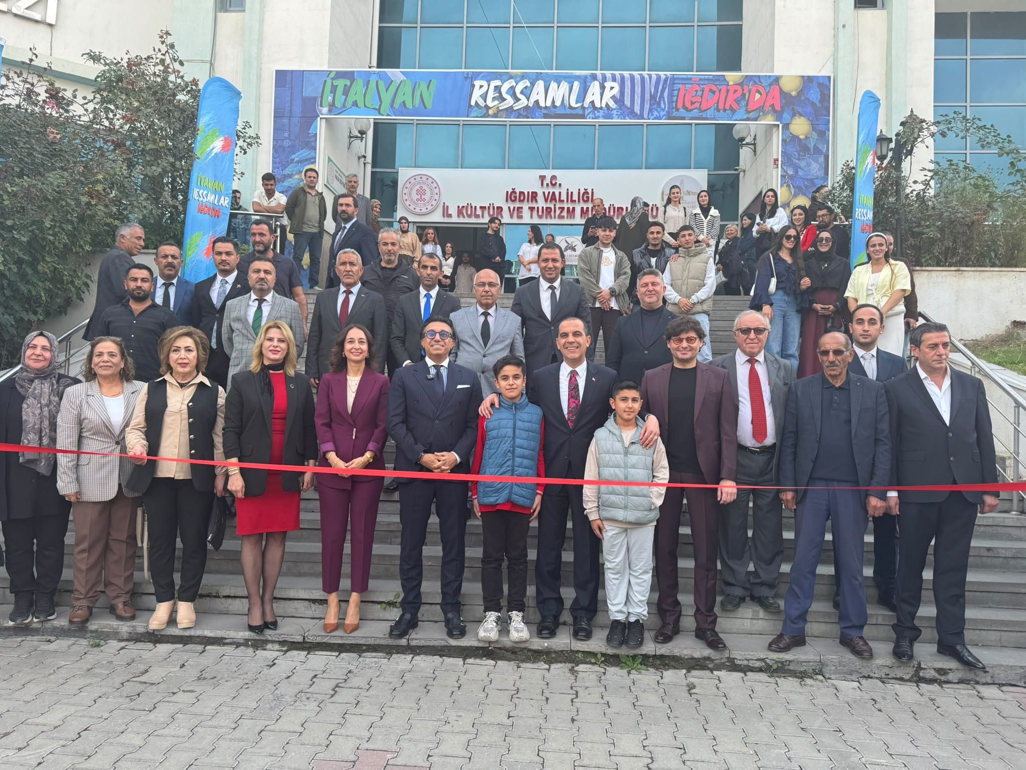 Dünyaca Ünlü İtalyan Ressamların Eserleri Iğdır’da Sanatseverlerle Buluştu